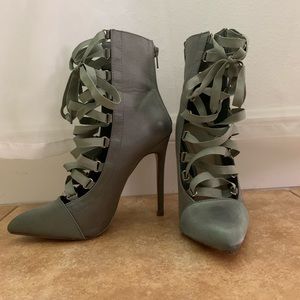 Charlotte Russe green heels